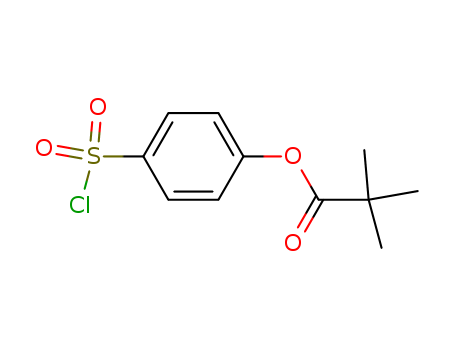 4-(Chlorosulfonyl)phenyl pivalate(150374-99-5)