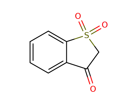 Molecular Structure of 1127-35-1 (3-OXO-2,3-DIHYDROBENZO[B]THIOPHENE 1,1-DIOXIDE)