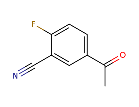 Benzonitrile, 5-acetyl-2-fluoro- (9CI)