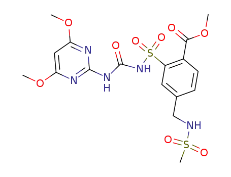 Molecular Structure of 208465-21-8 (Mesosulfuron-methyl)