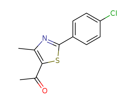 1-[2-(4-Chlorophenyl)-4-methyl-1,3-thiazol-5-yl]-1-ethanone