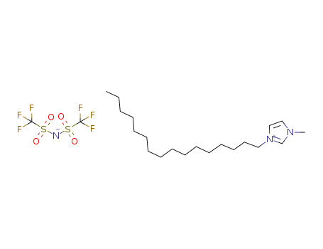1-hexadecyl-3-methylimidazolium
bis((trifluoromethyl)sulfonyl)imide