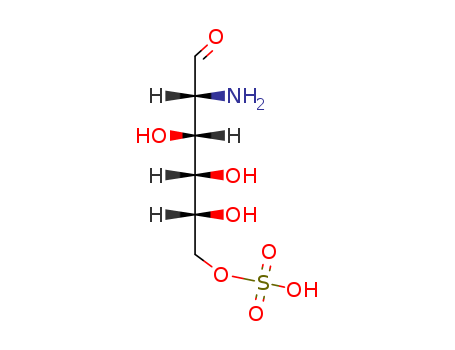91674-26-9,GLUCOSAMINE SULFATE,D-Glucose,2-amino-2-deoxy-, 6-sulfate (7CI); D-Glucosamine-6-sulfate; Glucosamine6-sulfate