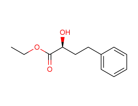 Molecular Structure of 125639-64-7 (ETHYL (S)-2-HYDROXY-4-PHENYLBUTYRATE)