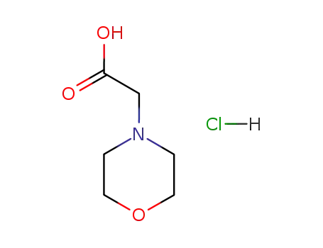 Molecular Structure of 89531-58-8 (MORPHOLIN-4-YL-ACETIC ACID)