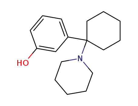Molecular Structure of 79787-43-2 (3-hydroxyphencyclidine)