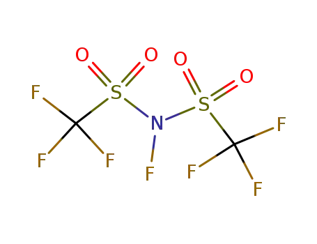Molecular Structure of 108388-06-3 (Methanesulfonamide, N,1,1,1-tetrafluoro-N-[(trifluoromethyl)sulfonyl]-)
