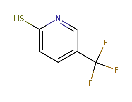 Molecular Structure of 76041-72-0 (2-MERCAPTO-5-(TRIFLUOROMETHYL)PYRIDINE)