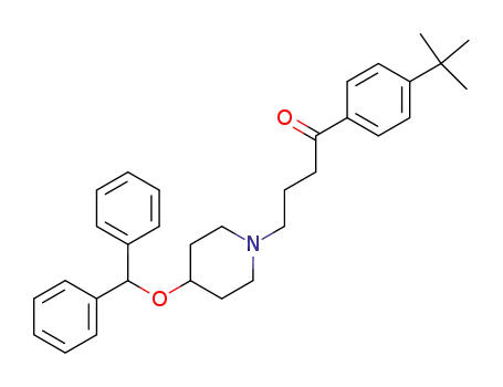 Molecular Structure of 90729-43-4 (Ebastine)