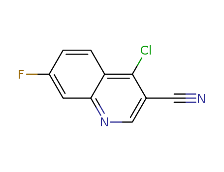 4-Chloro-7-fluoroquinoline-3-carbonitrile