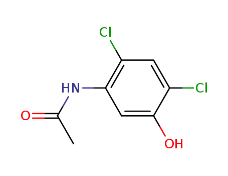 Molecular Structure of 67669-19-6 (Acetamide,N-(2,4-dichloro-5-hydroxyphenyl)-)