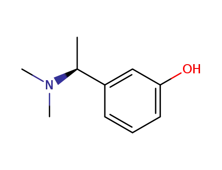 Molecular Structure of 139306-10-8 (3-[(1S)-1-(Dimethylaminoethyl)]phenol)