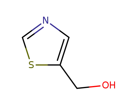 Molecular Structure of 38585-74-9 (5-Hydroxymethylthiazole)