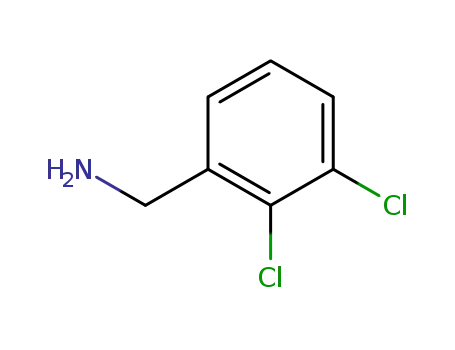 Molecular Structure of 39226-95-4 (2,3-Dichlorobenzylamine)