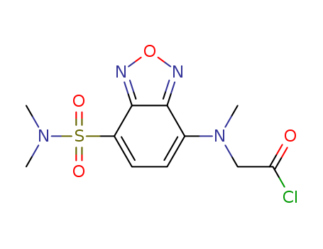 DBD-COCl [=4-(N,N-DiMethylaMinosulfonyl)-7-(N-chloroforMylMethyl-N-MethylaMino)-2,1,3-benzoxadiazole] [for HPLC Labeling]