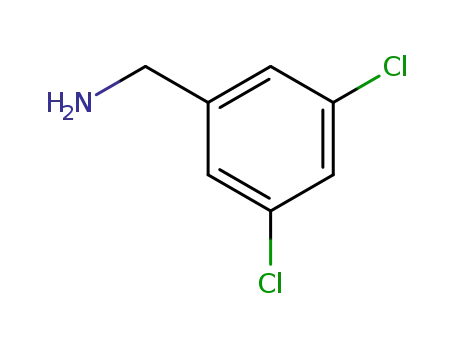 Molecular Structure of 39989-43-0 (3,5-Dichlorobenzylamine)