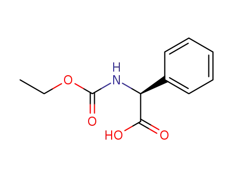 Benzeneacetic acid, a-[(ethoxycarbonyl)amino]-, (S)-