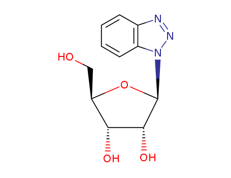 1H-Benzotriazole, 1-b-D-ribofuranosyl- cas  22596-06-1