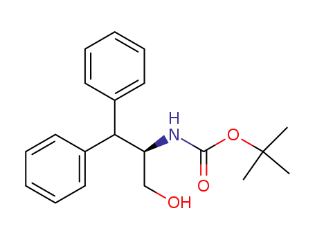 Molecular Structure of 155836-48-9 (N-Boc-beta-phenyl-D-phenylalaninol)