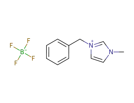 Molecular Structure of 500996-04-3 (1-Benzyl-3-methylimidazolium tetrafluoroborate)