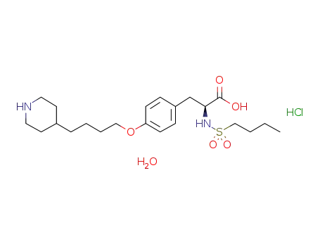 Molecular Structure of 150915-40-5 (Tirofiban hydrochloride monohydrate)