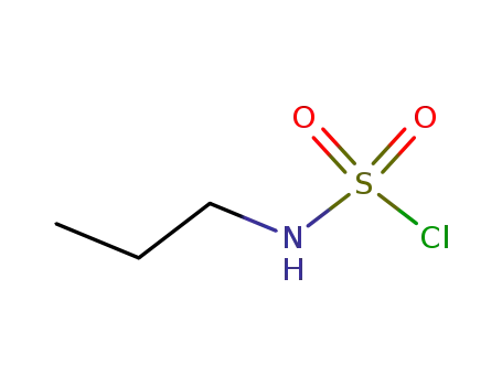 Molecular Structure of 10305-42-7 (PROPYLSULFAMOYL CHLORIDE)