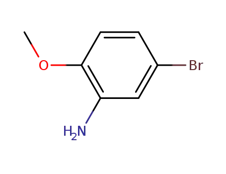 Molecular Structure of 6358-77-6 (5-Bromo-2-methoxyaniline)