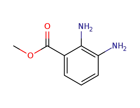 Molecular Structure of 107582-20-7 (Methyl 2,3-diaminobenzoate)