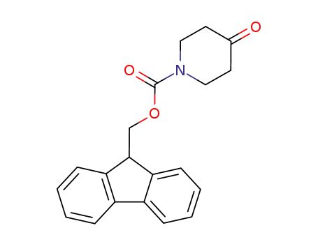 Molecular Structure of 204376-55-6 (1-Fmoc-4-piperidone)