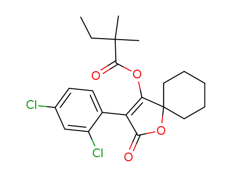 Molecular Structure of 148477-71-8 (Spirodiclofen)