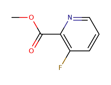 Molecular Structure of 869108-35-0 (3-FLUORO-PYRIDINE-2-CARBOXYLIC ACID METHYL ESTER)