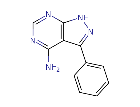 1H-Pyrazolo[3,4-d]pyrimidin-4-amine,3-phenyl-