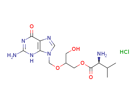 175865-59-5,Valganciclovir hydrochloride,L-Valine,2-[(2-amino-1,6-dihydro-6-oxo-9H-purin-9-yl)methoxy]-3-hydroxypropyl ester,monohydrochloride (9CI);RS 079070-194;Ro 107-9070/194;Valcyte;