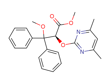 (alphaS)-alpha-[(4,6-Dimethyl-2-pyrimidinyl)oxy]-beta-methoxy-beta-phenylbenzenepropanoic acid methyl ester