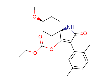 203313-25-1,SPIROTETRAMAT,(5s,8s)-3-(2,5-Dimethylphenyl)-8-methoxy-2-oxo-1-azaspiro[4.5]dec-3-en-4-yl ethyl carbonate;