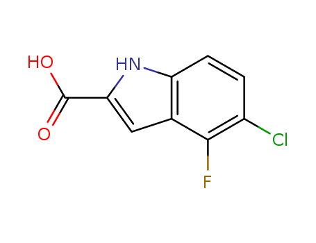 5-Chloro-4-fluoro-1H-indole-2-carboxylic acid cas no. 186446-26-4 98%