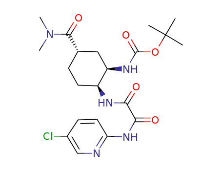Molecular Structure of 480452-36-6 (EthanediaMide  iMpurity D)