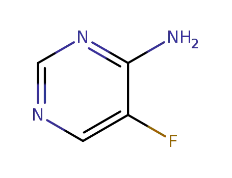Molecular Structure of 811450-26-7 (5-fluoropyrimidin-4-amine)