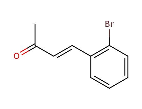 Molecular Structure of 468082-55-5 (3-Buten-2-one, 4-(2-bromophenyl)-, (3E)-)