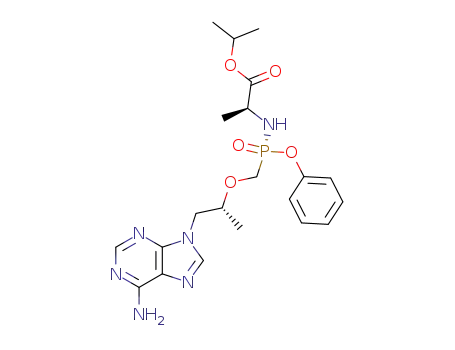 N-((R)-(((1R)-2-(6-Amino-9H-purin-9-yl)-1-methylethoxy)methyl)phenoxyphosphinyl)-L-alanine 1-methylethyl ester