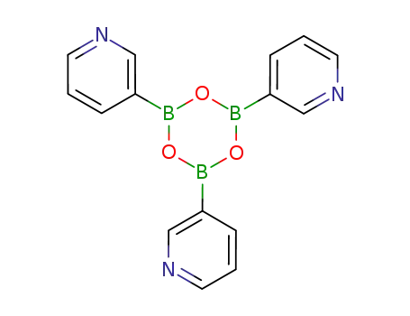 Pyridine, 3,3',3''-(2,4,6-boroxintriyl)tris-