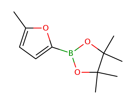 Molecular Structure of 338998-93-9 (2-Methylfurane-5-boronic acid pinacol ester)