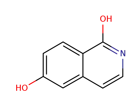 Molecular Structure of 252061-78-2 (6-Hydroxyisoquinolin-1(2H)-one)