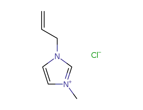 Molecular Structure of 65039-10-3 (1-ALLYL-3-METHYLIMIDAZOLIUM CHLORIDE)