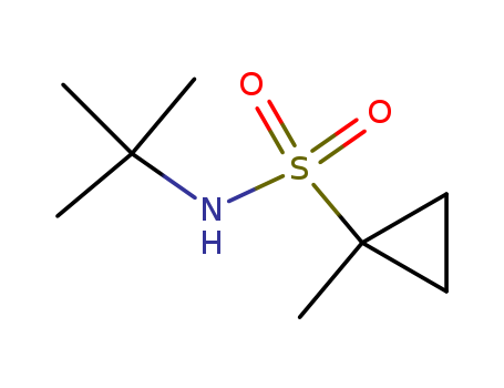 N-(TERT-BUTYL)-1-METHYLCYCLOPROPANE-1-SULFONAMIDE