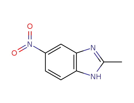 Molecular Structure of 1792-40-1 (2-METHYL-5-NITRO-1H-BENZIMIDAZOLE)