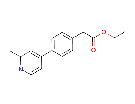 ethyl 2-(4-(2-methylpyridin-4-yl)phenyl)acetate(1243245-68-2)