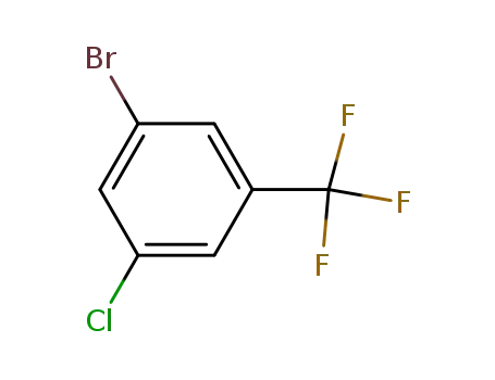 Molecular Structure of 928783-85-1 (3-Bromo-5-Chlorobenzotrifluoride)