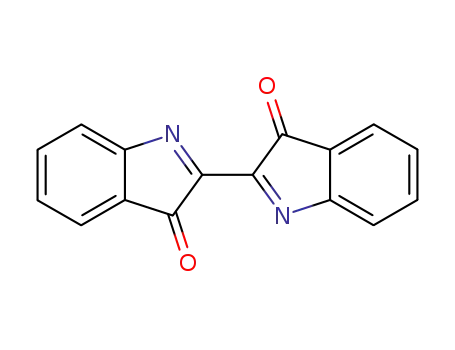 Molecular Structure of 2903-89-1 (2,2'-Bi[3H-indole]-3,3'-dione)