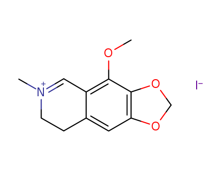 30936-27-7,4-METHOXY-6-METHYL-7,8-DIHYDRO-[1,3]DIOXOLO[4,5-G]ISOQUINOLIN-6-IUM, IODIDE,1,3-Dioxolo[4,5-g]isoquinolinium,7,8-dihydro-4-methoxy-6-methyl-, iodide (8CI,9CI);Cotarnine iodide (6CI,7CI);Cotarnin iodide;